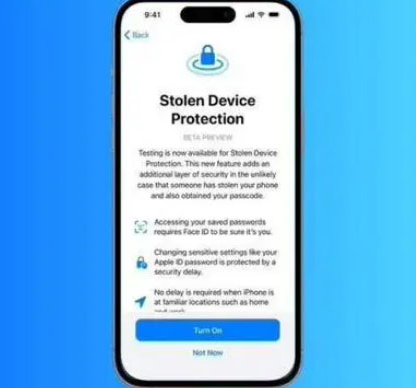 洛川苹果授权维修店分享被盗设备保护功能开启方法 