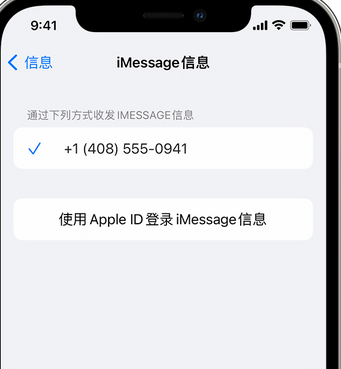 洛川apple维修iPhone上无法正常发送iMessage信息 