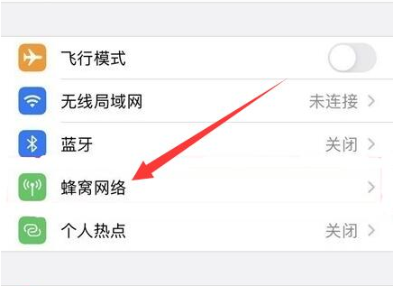 洛川苹果手机维修分享iPhone手机4G网络怎么设置成5G网络 