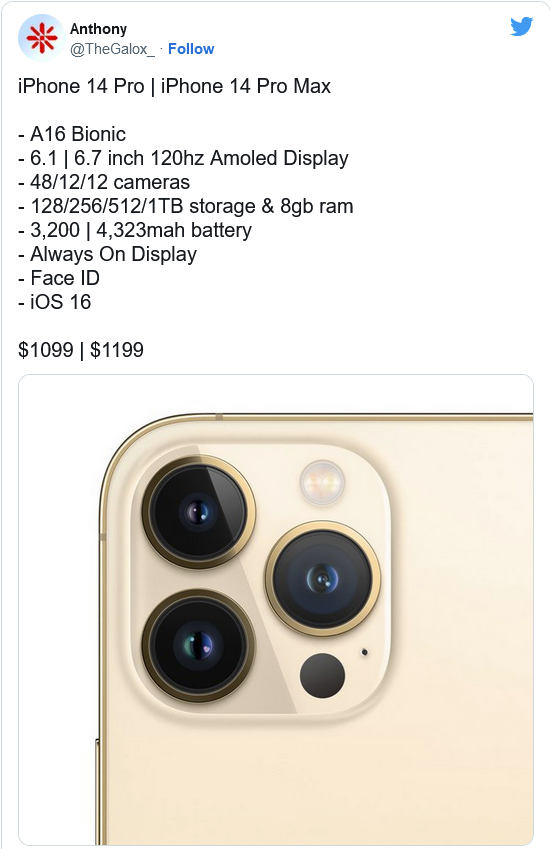 洛川苹果14维修分享iPhone 14全系涨价 