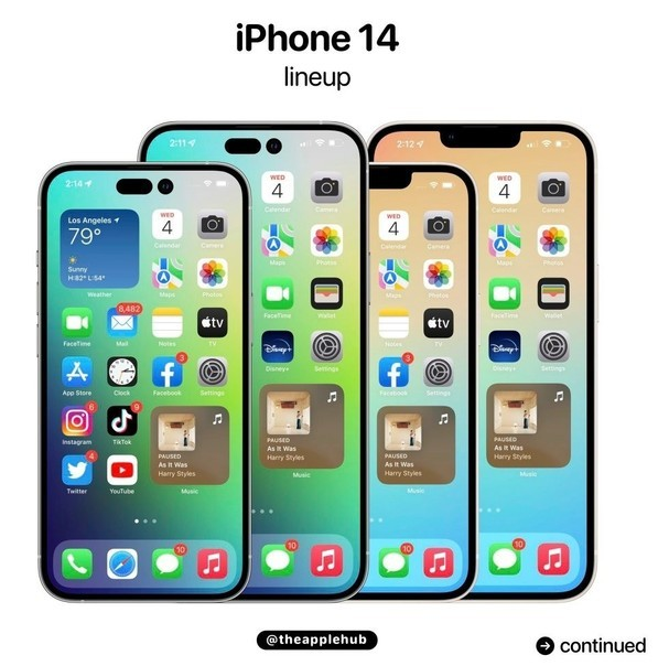 洛川苹果14维修分享iPhone 14全家福 