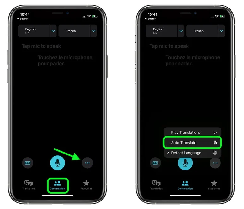洛川苹果手机维修分享iOS 15 “翻译” App 新改进 