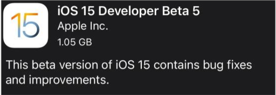 洛川苹果手机维修分享如何升级到iOS15.0 beta5 