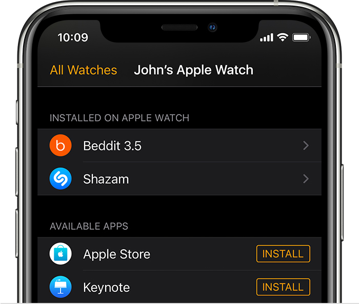 洛川苹果手机维修分享如何在 Apple Watch 上下载应用 